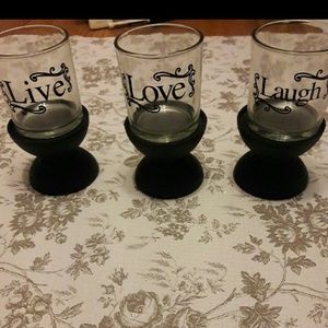 Candle holder set